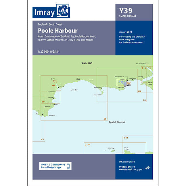 CARTE IMRAY Y39 POOLE HARBOUR