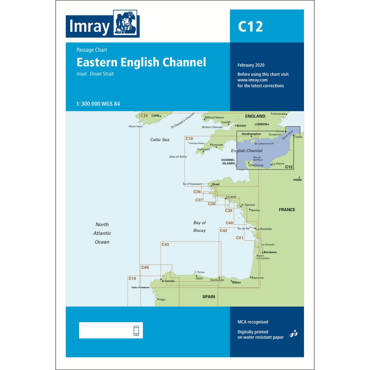CARTE IMRAY C12 EASTERN ENGLISH CHANNEL