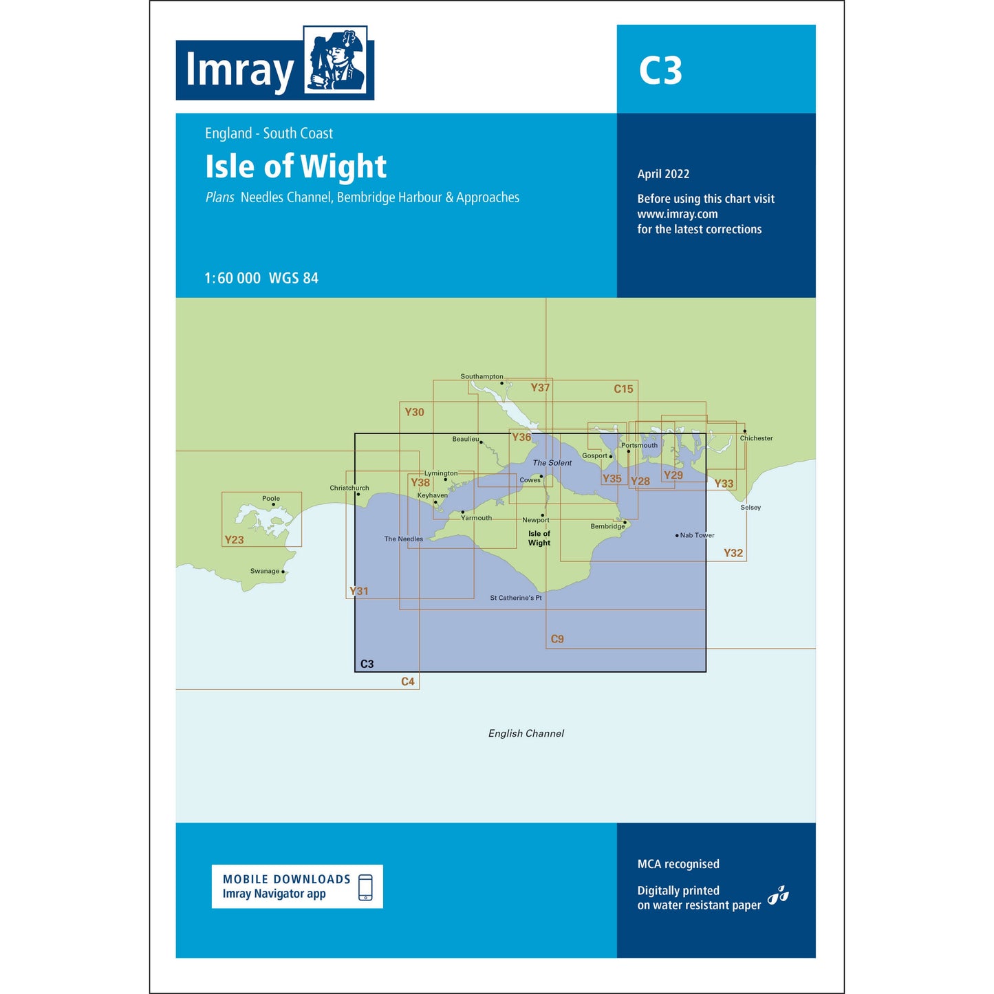 CARTE IMRAY C3 ISLE OF WIGHT