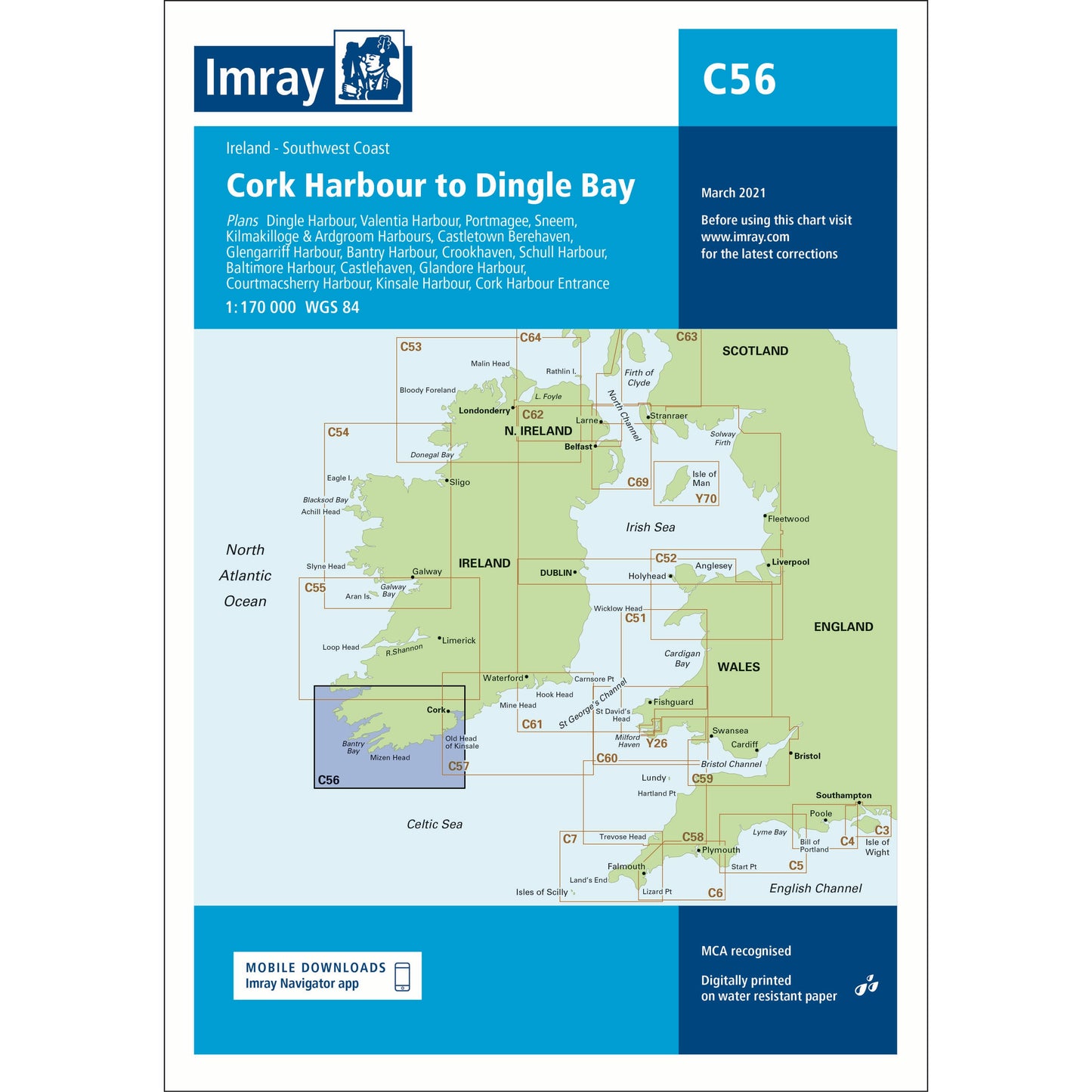 CARTE IMRAY C56 CORK - DINGLE BAY