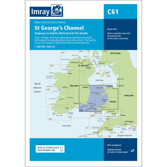 CARTE IMRAY C61 ST GEORGE'S CHANNEL