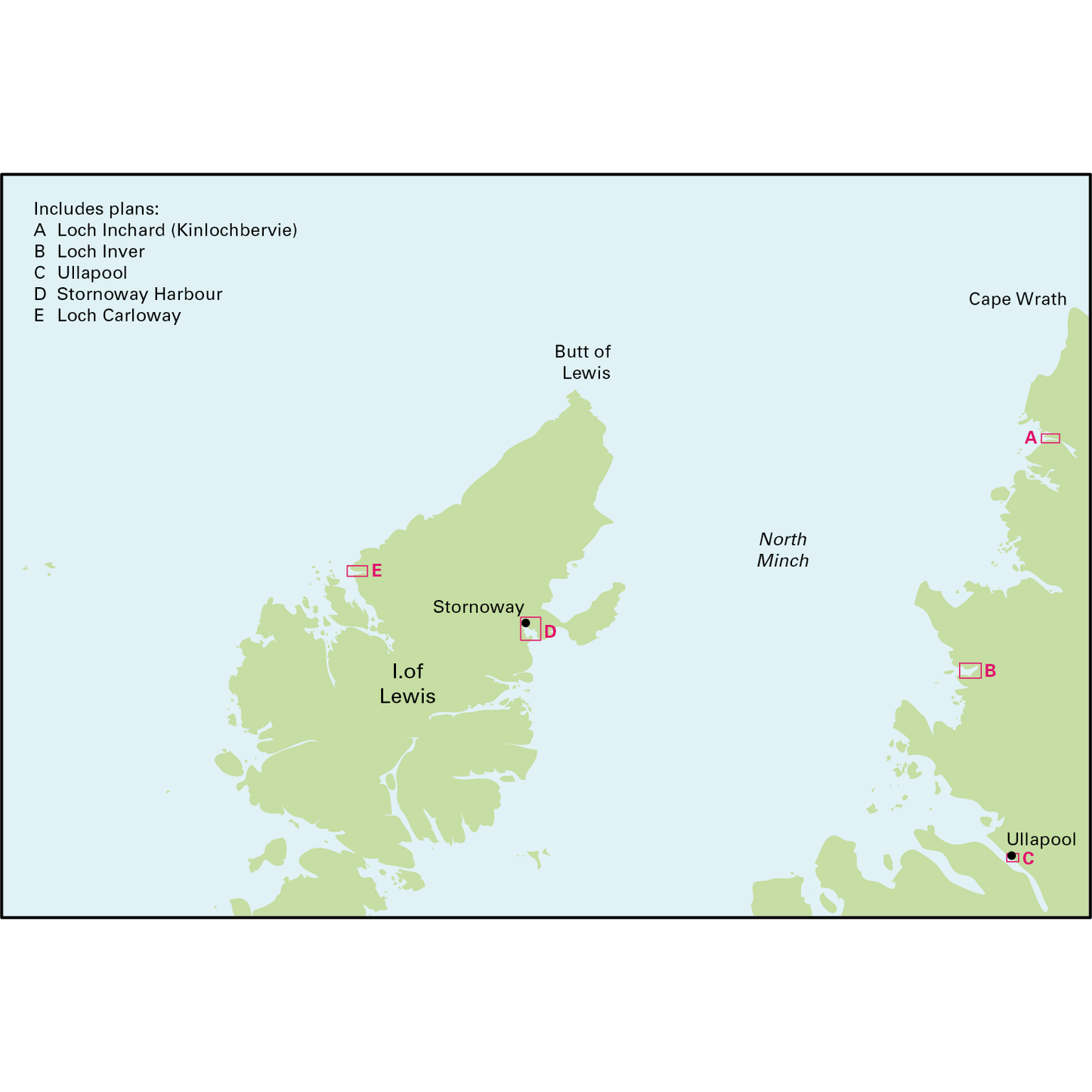 CARTE IMRAY C67 NORTH MINCH AND ISLE OF LEWIS
