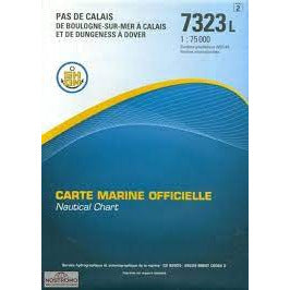 CARTE SHOM 7323L PAS DE CALAIS