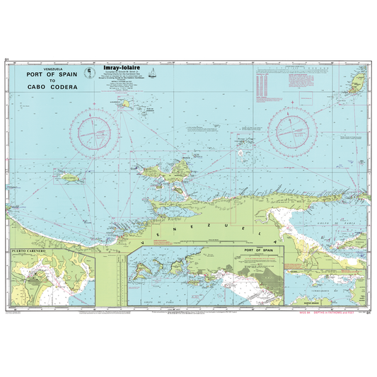 CARTE IMRAY D1 PORT OF SPAIN-CORDERA