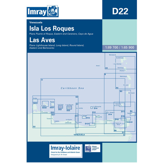 CARTE IMRAY D22 ISLA LOS ROQUES