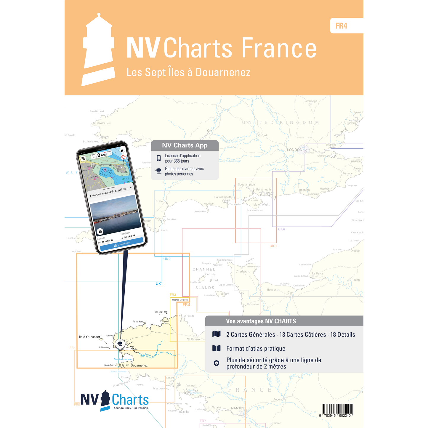 NV Atlas France - FR4 - Les Sept Îles à Douarnenez