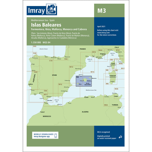 CARTE IMRAY M3 ISLAS BALEARES
