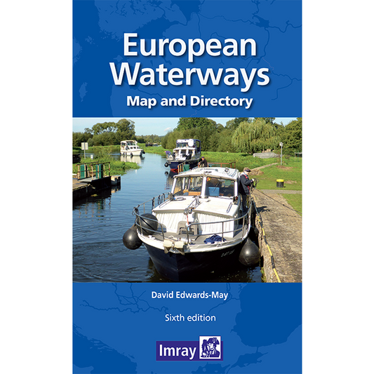 CARTE IMRAY MAP OF EUROPEAN WATERWAYS IMRAY