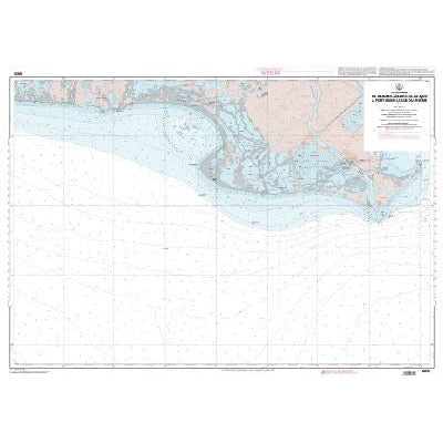 CARTE SHOM 6693L STES-MARIES À PORT ST-LOUIS